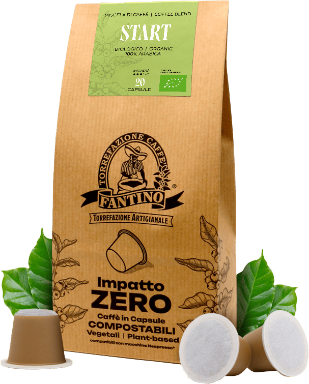 Caffè Fantino Impatto Zero Capsules Compostables Caffè Fantino Impatto Zero Capsules Compostables Compatibles Nespresso