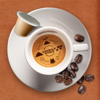 Caffè Fantino Capsules végétales 100% Compostables Caffè Fantino Capsules végétales 100% Compostables Compatibles Nespresso
