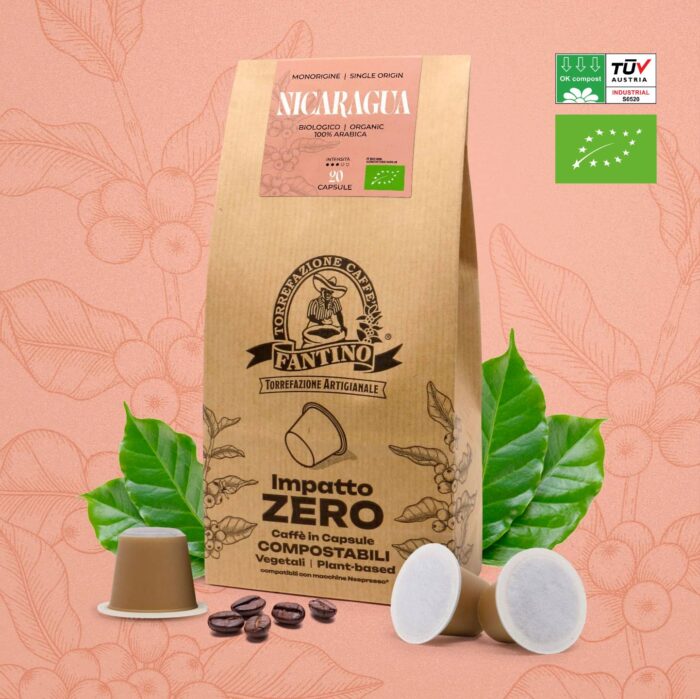 Impatto Zero Nicaragua<br><span>20 Capsule Bio Compostabili</span>