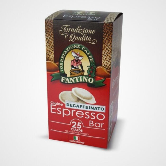 Cialde Espresso Decaffeinato 25 Caffè Fantino