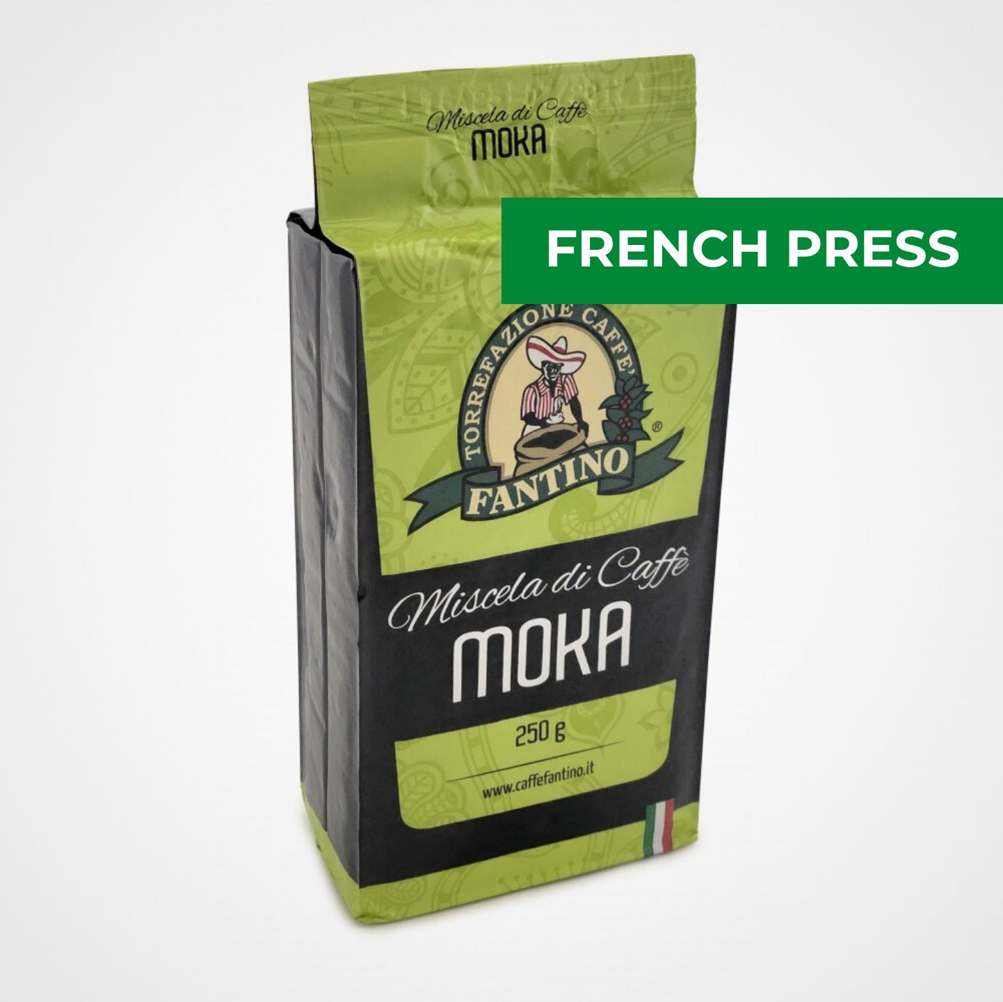 Fantino moka 250 gr - idéal pour le french press